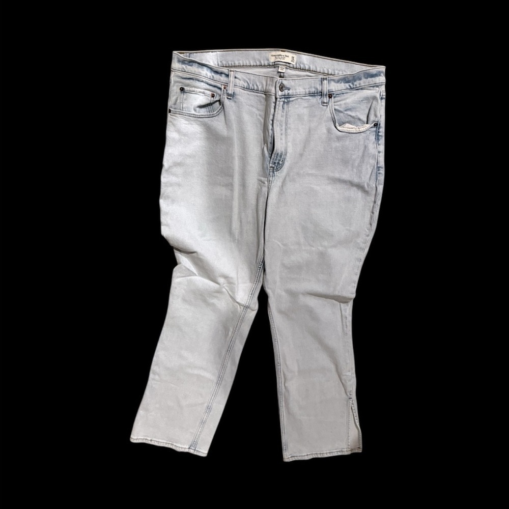 Abercrombie | Slim Straight Ultra High Rise | Plus
